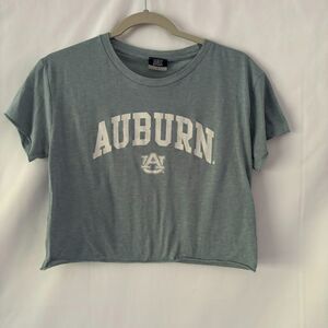 Women's Auburn Cropped T shirt Size M preowned